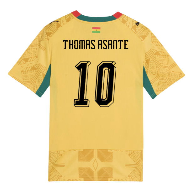 2026-2027 Ghana Away Shirt (Kids) (Thomas Asante 10)-SoccerKits Hub | Buy Soccer Jerseys Online